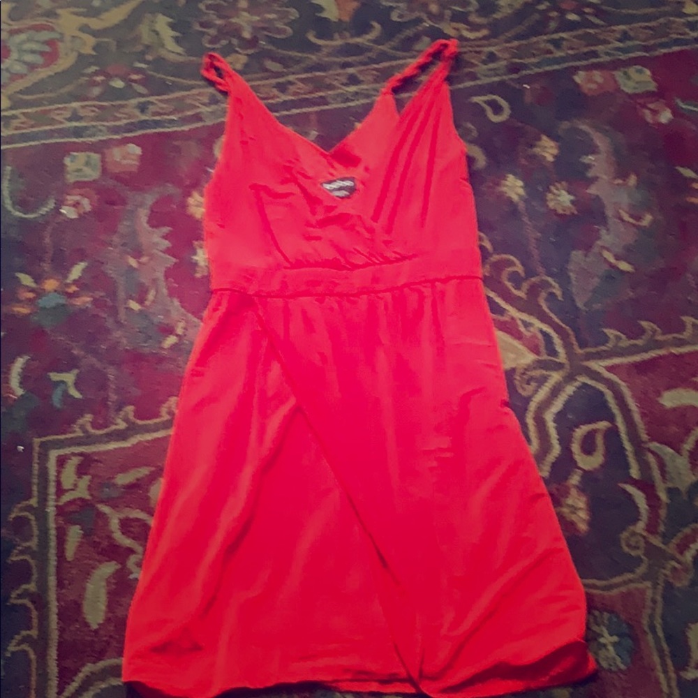 Red dress